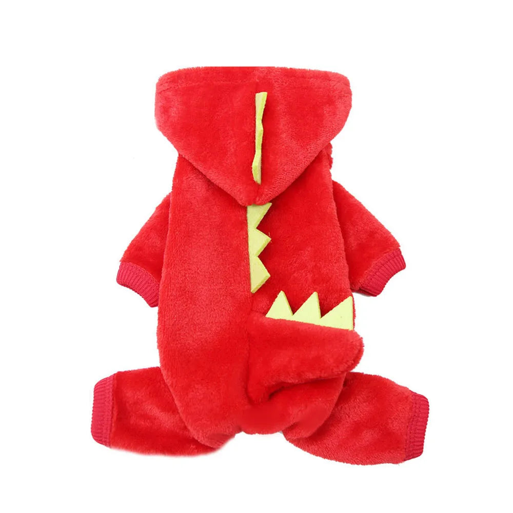 Pet Cat and Dog Funny Dinosaur Costume