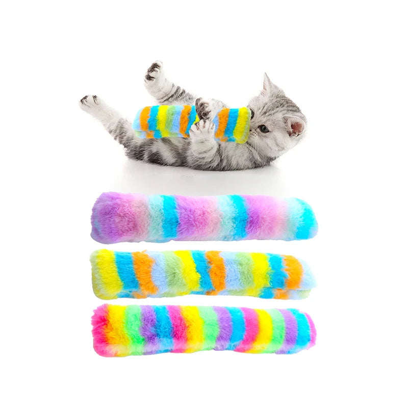 Cat Toy Plush Pillow with Catnip, Bite Resistant Interactive Toy