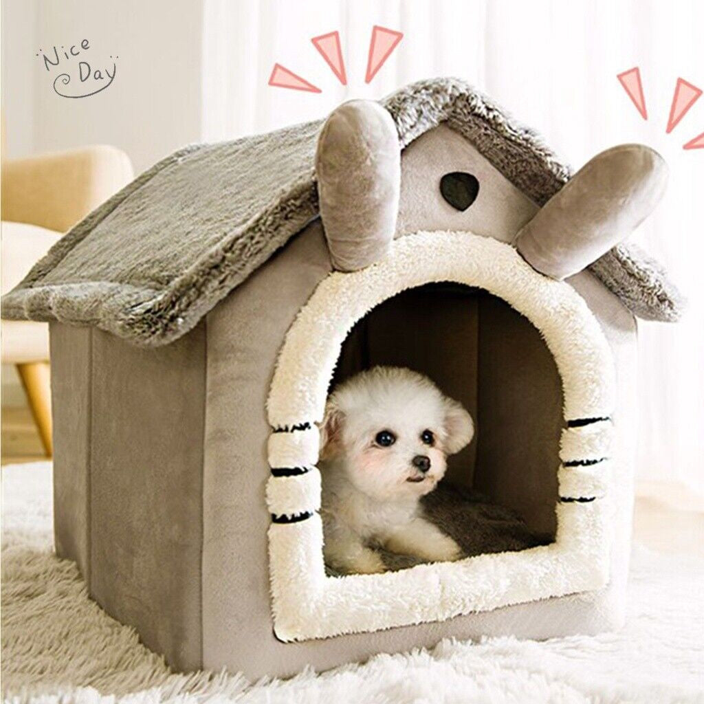 Pet Cat, Kitten or Dog Bed, Extra Cosy and Warm, Washable