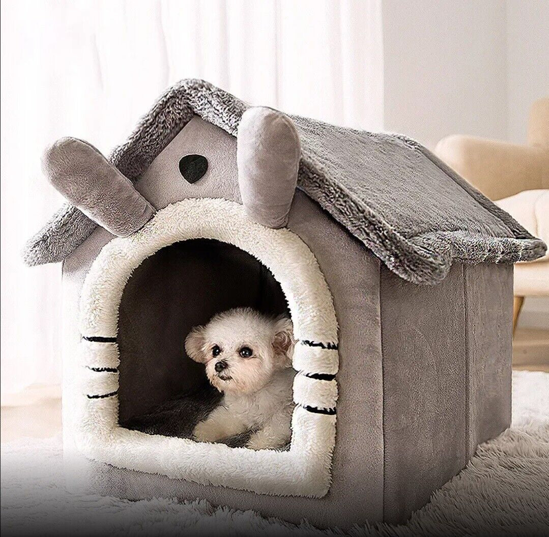 Pet Cat, Kitten or Dog Bed, Extra Cosy and Warm, Washable