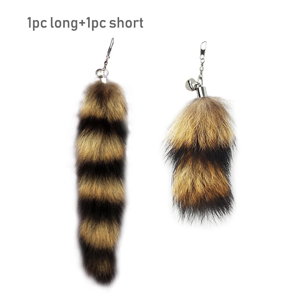 Furry, Funny Cat Toy, Replaceable Cat Teaser Stick with Artificial Tail