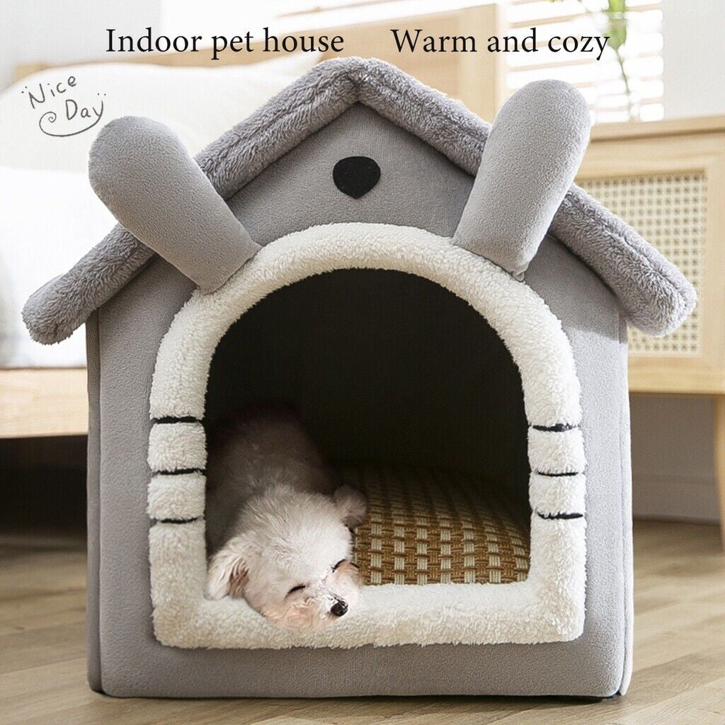Pet Cat, Kitten or Dog Bed, Extra Cosy and Warm, Washable