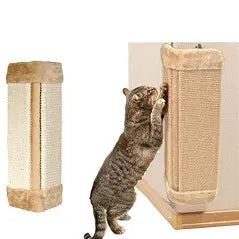 Foldable Cat Scratcher Board — Natural Sisal, Wall & Door Mountable, Sofa Protector