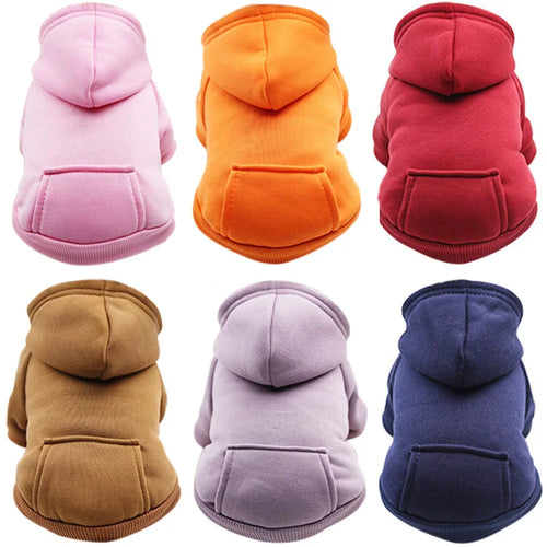 Autumn and Winter Pet Clothes for Cats and Dogs