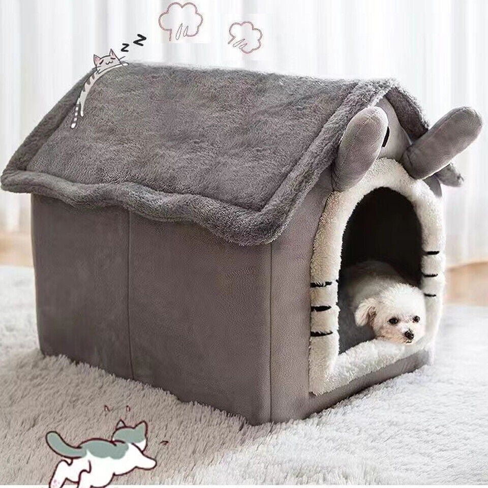 Pet Cat, Kitten or Dog Bed, Extra Cosy and Warm, Washable