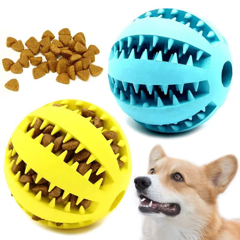 Rubber Ball Treat Toy