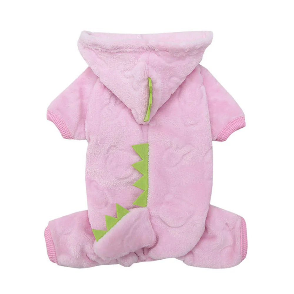 Pet Cat and Dog Funny Dinosaur Costume
