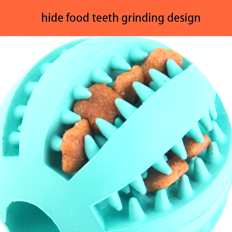 Rubber Ball Treat Toy